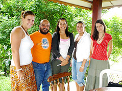 Spanish Teacher and spanish students