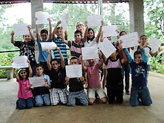 Children graduation