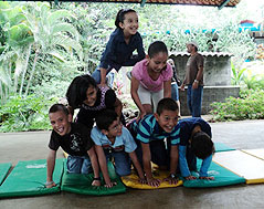 Kids playing